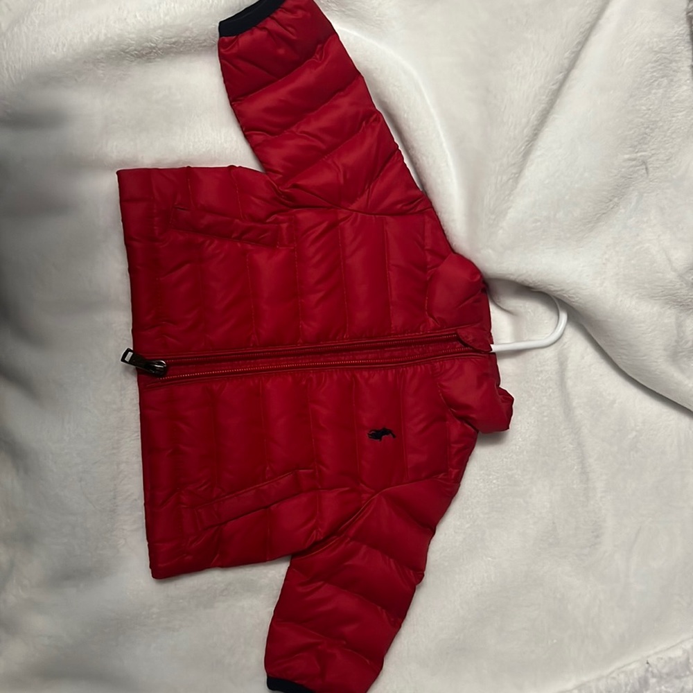 Baby polo puffer jacket